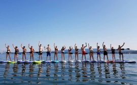 Stand Up Paddling Teamevent