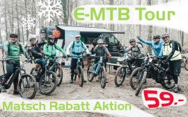 E-MTB Matsch Rabatt Winteraktion